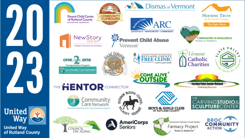 Logos for 2023 grantees